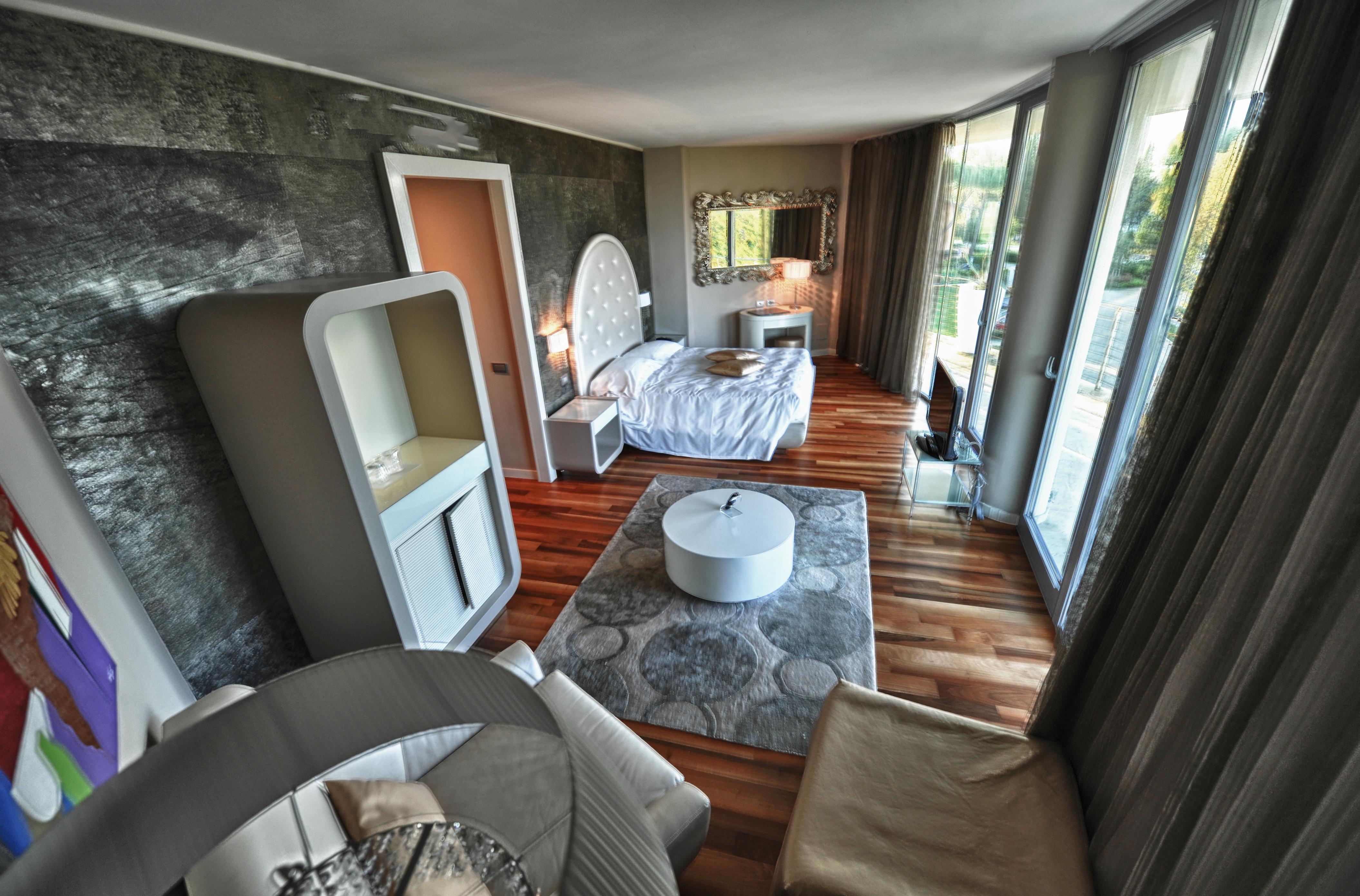 Hotel Pisa Tower Plaza Exterior foto 3D rendering of a bedroom